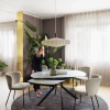 Giove round and oval dining table - myhome